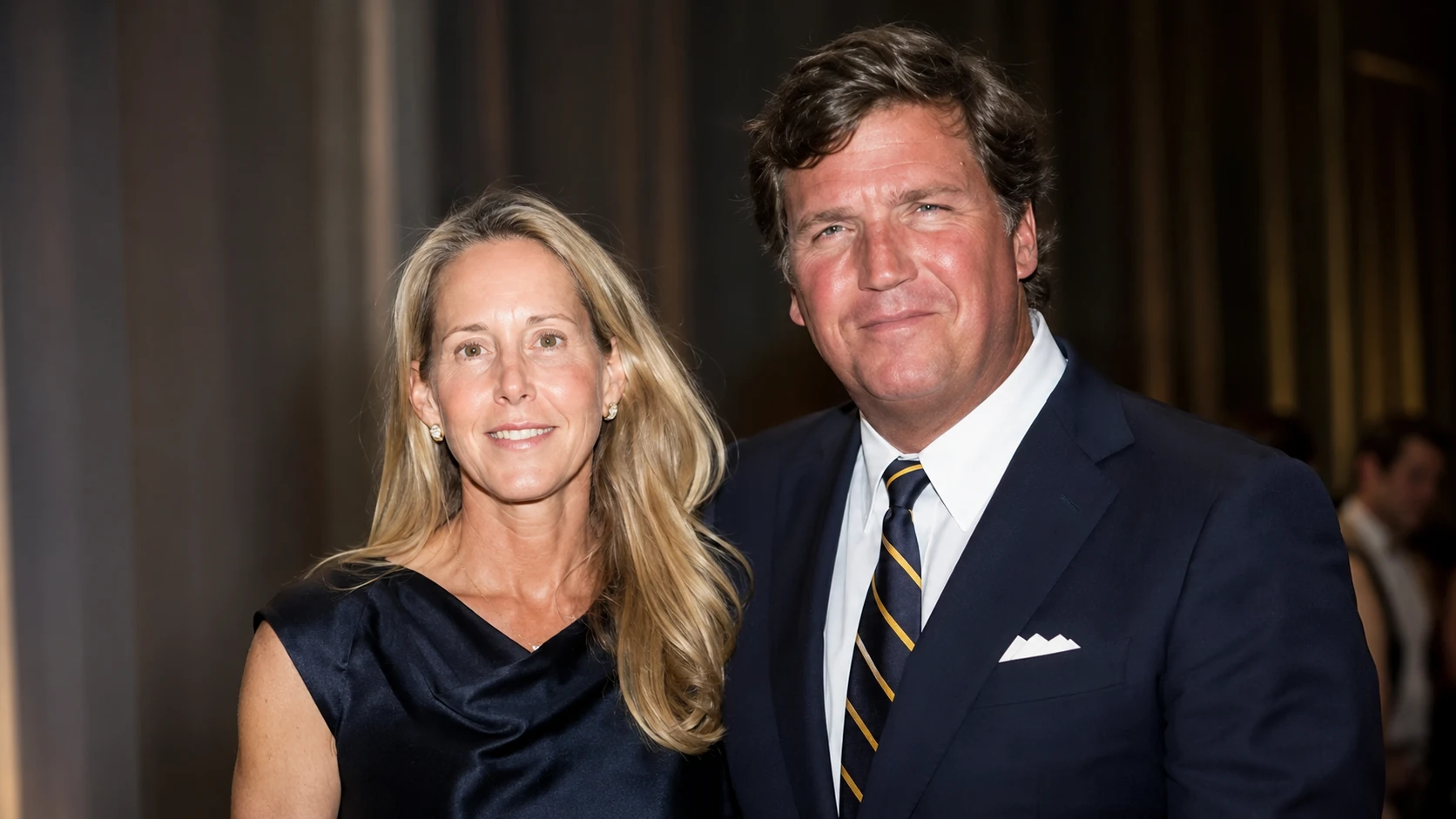 Meeting Tucker Carlson - tucker carlson wife heiress net worth