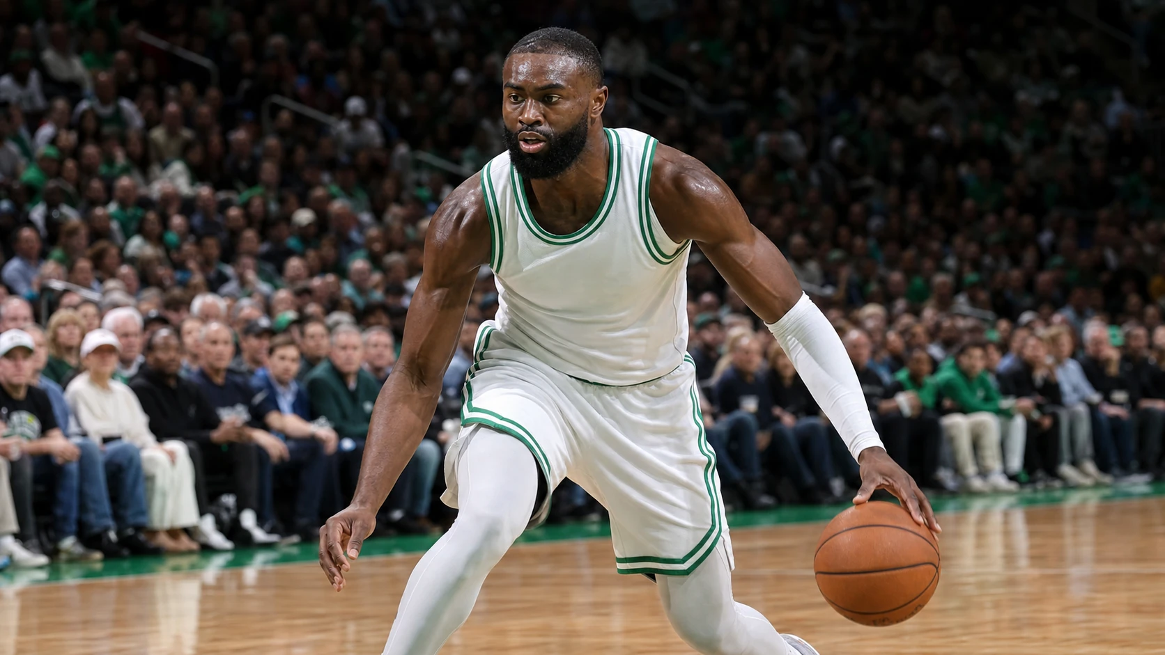 NBA Career and Rise With the Boston Celtics - jaylen brown vanessa bryant