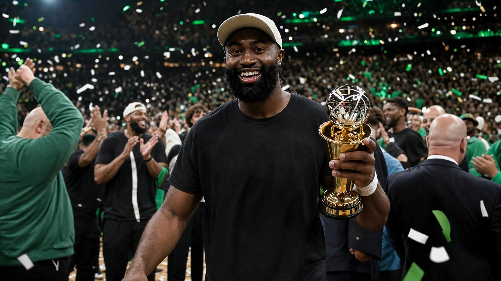 The 2024 NBA Championship - jaylen brown vanessa bryant